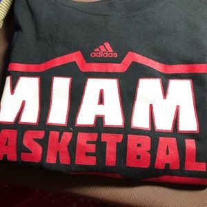 adidas Shirts - Adidas Mens Miami’s heat Basketball t-shirt adidas Shirts - Adidas Mens Miami’s heat Basketball t-shirt